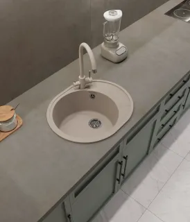 Мойка кухонная GranFest URBAN 857L темно-серый